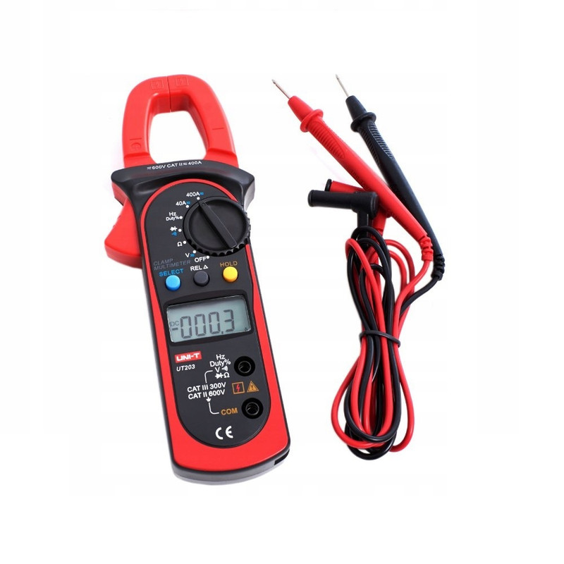 کلمپ آمپر متر یونی-تی مدل UT203 کلمپ آمپر متر یونی-تی مدل UT203