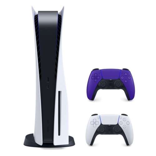 کنسول بازی سونی مدل PlayStation 5 ظرفیت 825 گیگابایت به همراه دسته اضافی