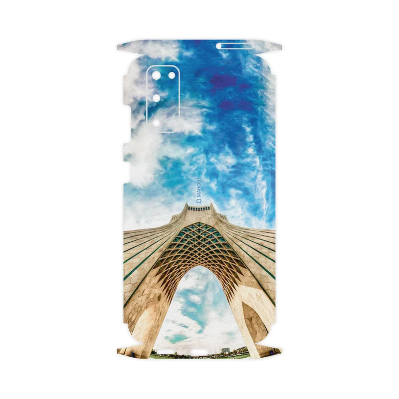 برچسب پوششی ماهوت مدل AZADI-Tower-FullSkin مناسب برای گوشی موبایل سامسونگ Galaxy S20