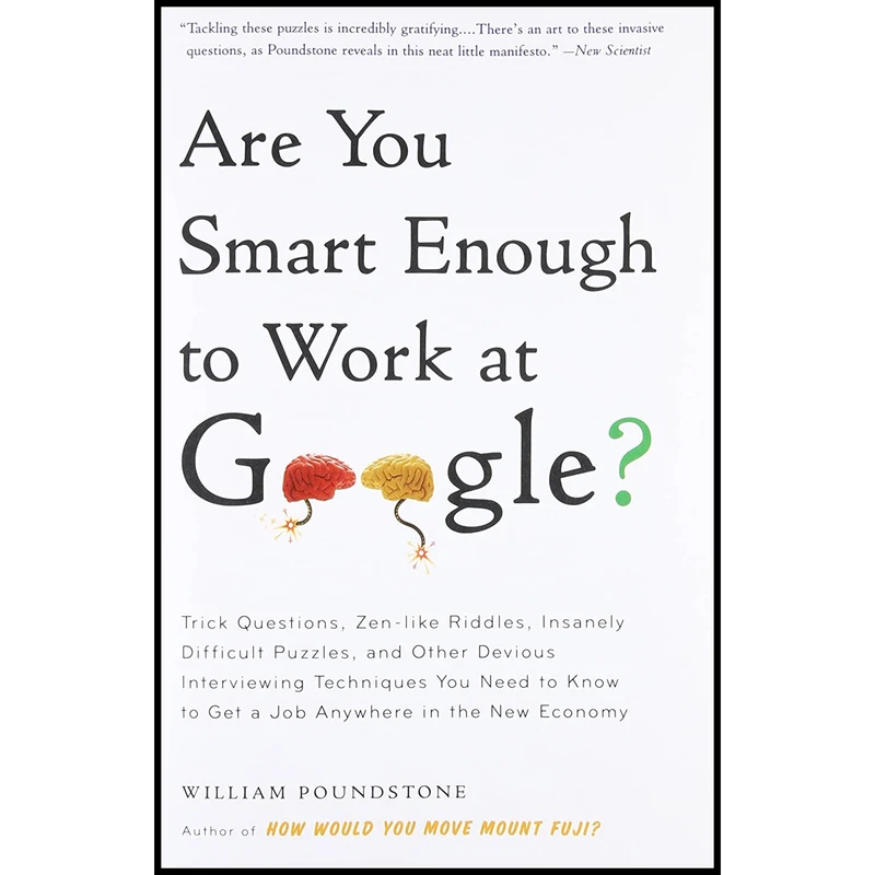 کتاب Are You Smart Enough to Work at Google? اثر William Poundstone انتشارات Little, Brown Spark