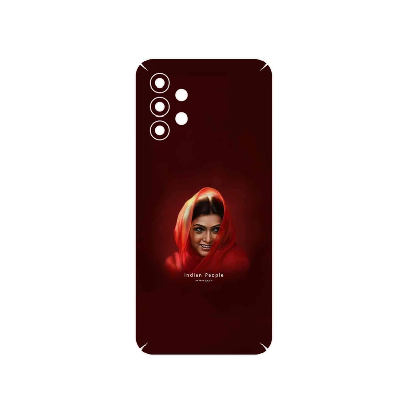برچسب پوششی ماهوت مدل Portrait of an Indian Woman مناسب برای گوشی موبایل سامسونگ Galaxy A13