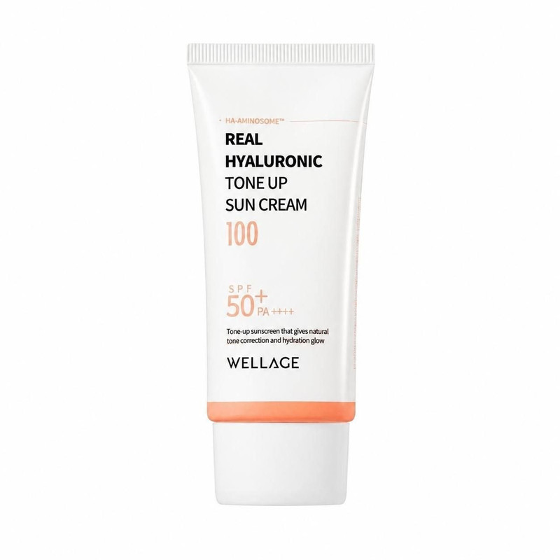 کرم ضد آفتاب ولیج مدل W7 حجم 50 میلی‌لیتر، حاوی هیالورونیک اسید با SPF 50 و PA++++ و جلوه مات مناسب انواع پوست