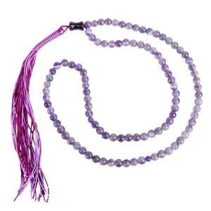 تسبیح مدل 101 دانه سنگ آمیتیست کد T_503