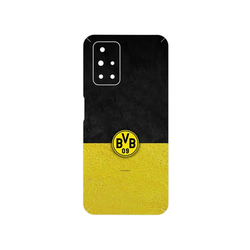 برچسب پوششی ماهوت مدل Borussia Dortmund FC مناسب برای گوشی موبایل شیائومی Redmi 10 Prime