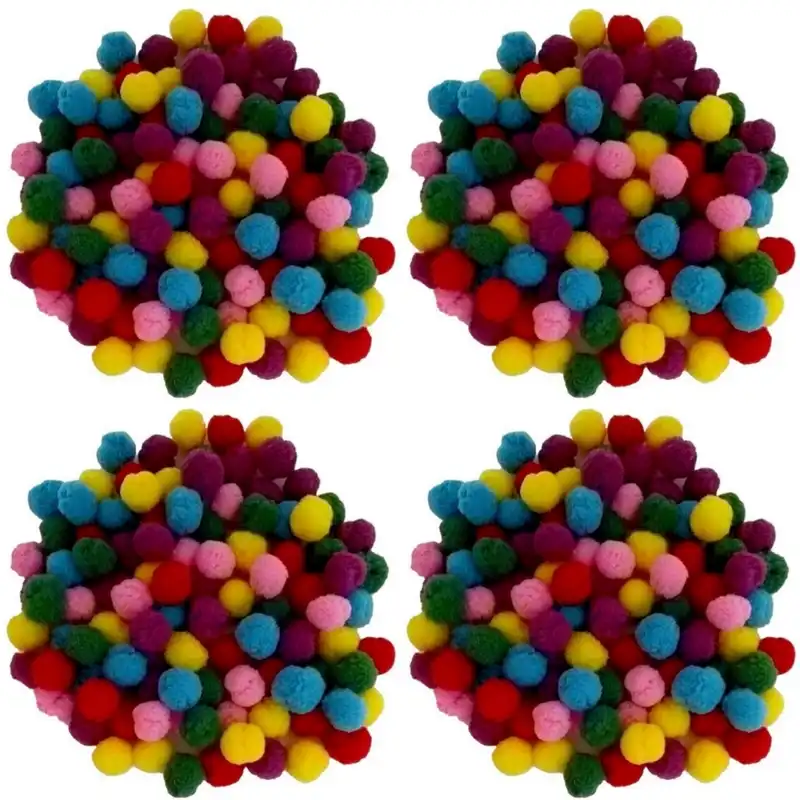 توپک پوم پوم مدل سوگل بسته 200 عددی