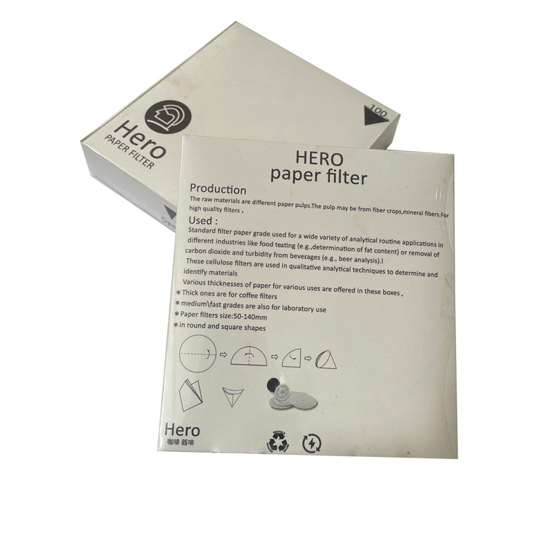 کاغذ فیلتر آزمایشگاهی گرد  مدل 102 s بسته 100 عددی