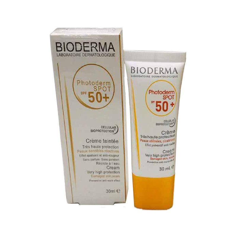کرم ضد آفتاب بیودرما مدل Photoderm SPOT حجم 30 میلی لیتر