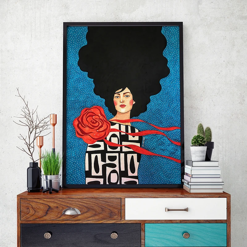 تابلو سالی وود مدل تظاهر به واقعیت نکن کد T300140