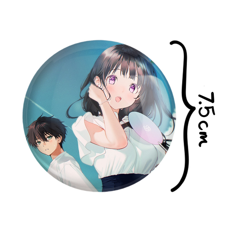 آینه جیبی خندالو مدل چیتاندا و اورکی انیمه هیوکا Hyouka کد 17068 آینه جیبی خندالو مدل چیتاندا و اورکی انیمه هیوکا Hyouka کد 17068