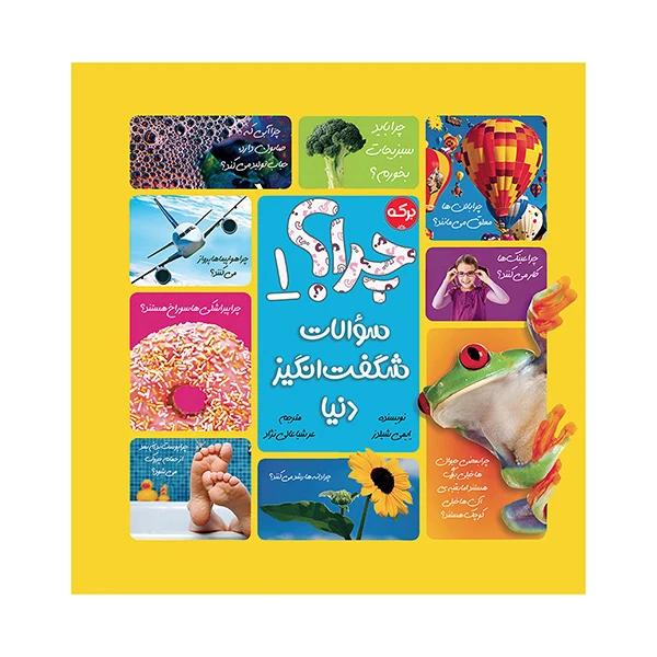 کتاب چرا؟ سوالات شگفت انگيز دنيا اثر ایمی شیلدز ترجمه عرشیا عالی نژاد نشر بركه