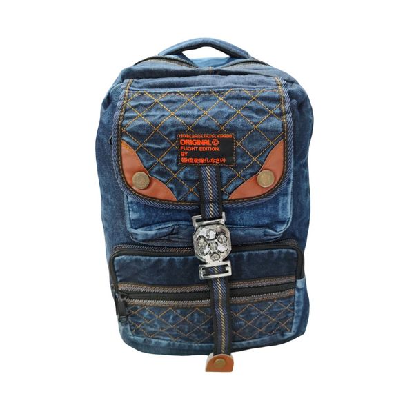 کوله پشتی مدرسه مدل چهار زیپ طرح لی کد 007