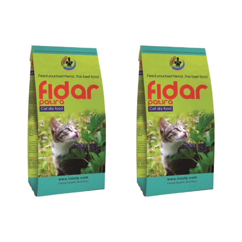 غذای خشک گربه بالغ فیدار پاتیرا مدل بالغ طعم مرغ وزن 10 کیلوگرم بسته 2 عددی 