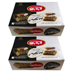 ویفر روکش کاکائو تلخ ویو آیدین - 460 گرم بسته 2 عددی