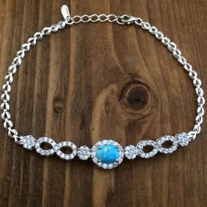 دستبند نقره زنانه کد  3031