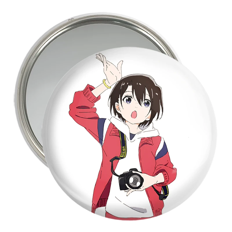 آینه جیبی خندالو مدل یوزورو نیشیمیا انیمه سایلنت ویس A Silent Voice  کد 15833