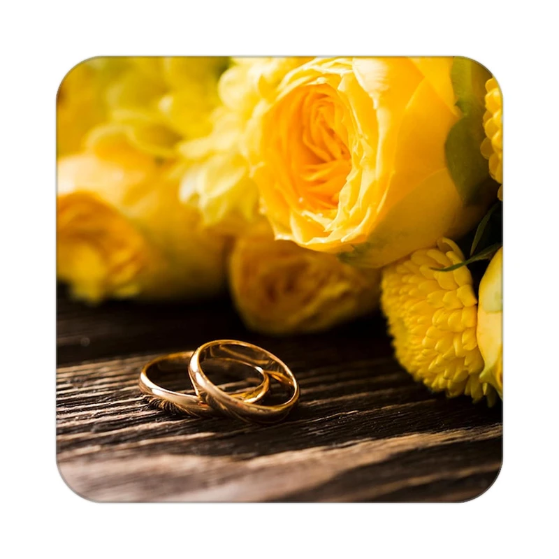 زیر لیوانی کاکتی طرح گل مدل mp16804