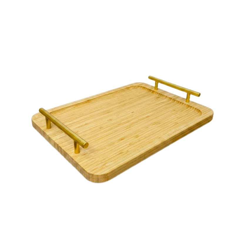 سینی دسته دار مدل بامبو کد SI-32 سایز 23x32 سانتیمتر