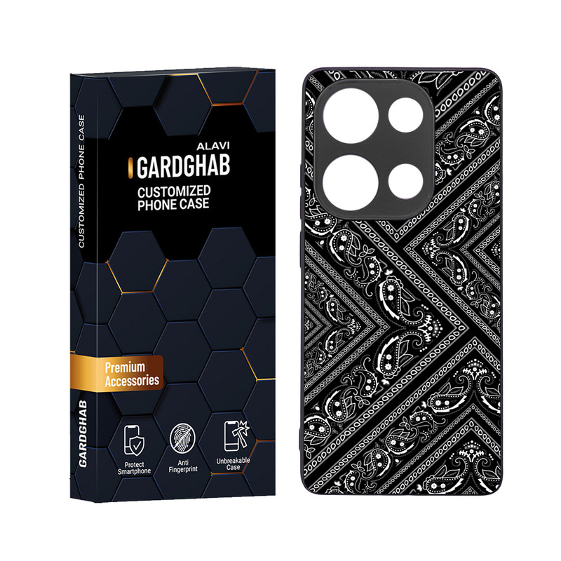 کاور گارد قاب علوی مدل دور ژله ای مناسب برای گوشی موبایل شیائومی Redmi Note 13 Pro 4G