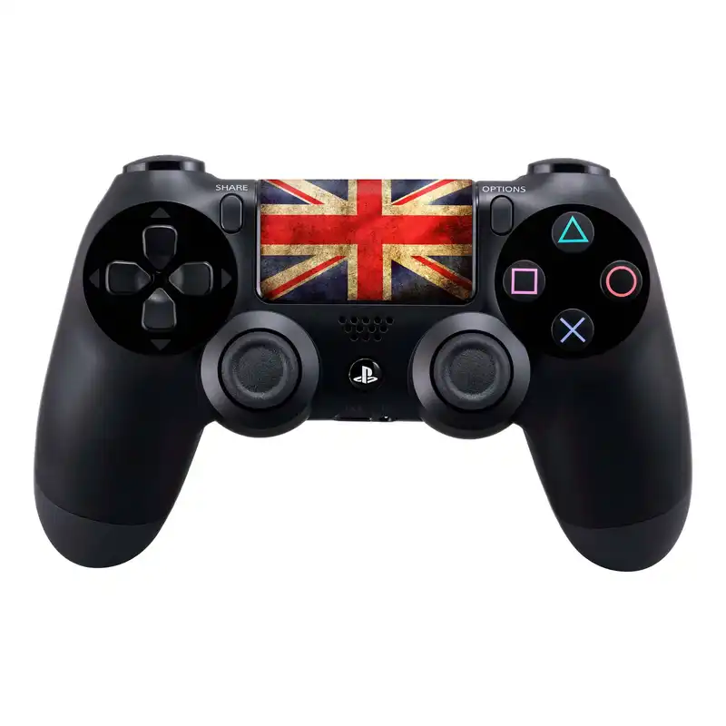 برچسب تاچ پد دسته پلی استیشن 4 ونسونی طرح Vintage British