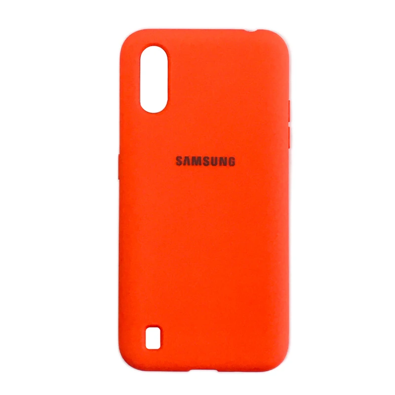 کاور مدل سیلیکونی مناسب برای گوشی موبایل سامسونگ Galaxy A01