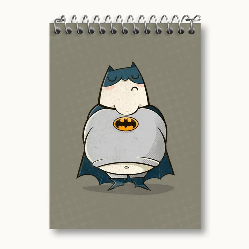 دفتر یادداشت 50 برگ خندالو مدل بتمن Batman کد 25822