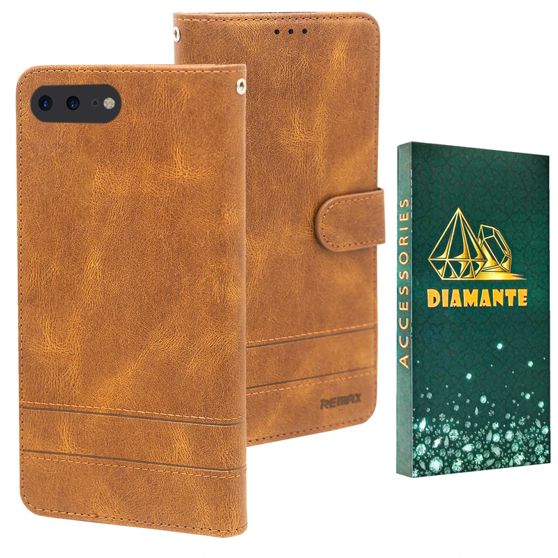 کیف کلاسوری دیامانته مدل Remax gn مناسب برای گوشی موبایل اپل iPhone 7 Plus