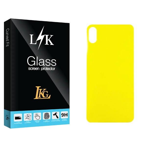 محافظ پشت گوشی ال کا جی مدل LK Glass مناسب برای گوشی موبایل اپل iPhone XS Max