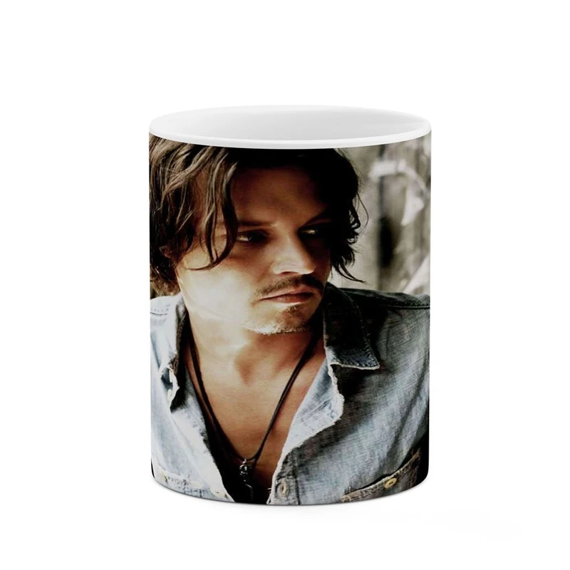 ماگ کاکتی طرح جانی دپ Johnny Depp مدل mgh26484