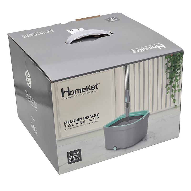 ست سطل و زمین شوی چرخشی هوم کت مدل ملورین