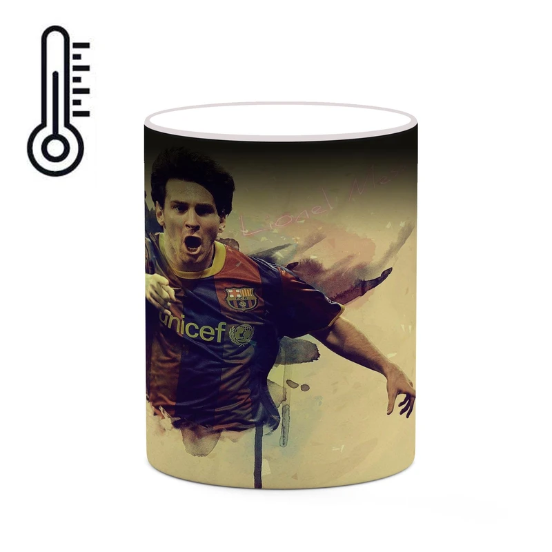 ماگ حرارتی کاکتی طرح Leo Messi لئو مسی مدل mgh42523
