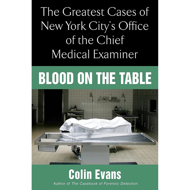 کتاب Blood On the Table اثر Colin Evans انتشارات Berkley
