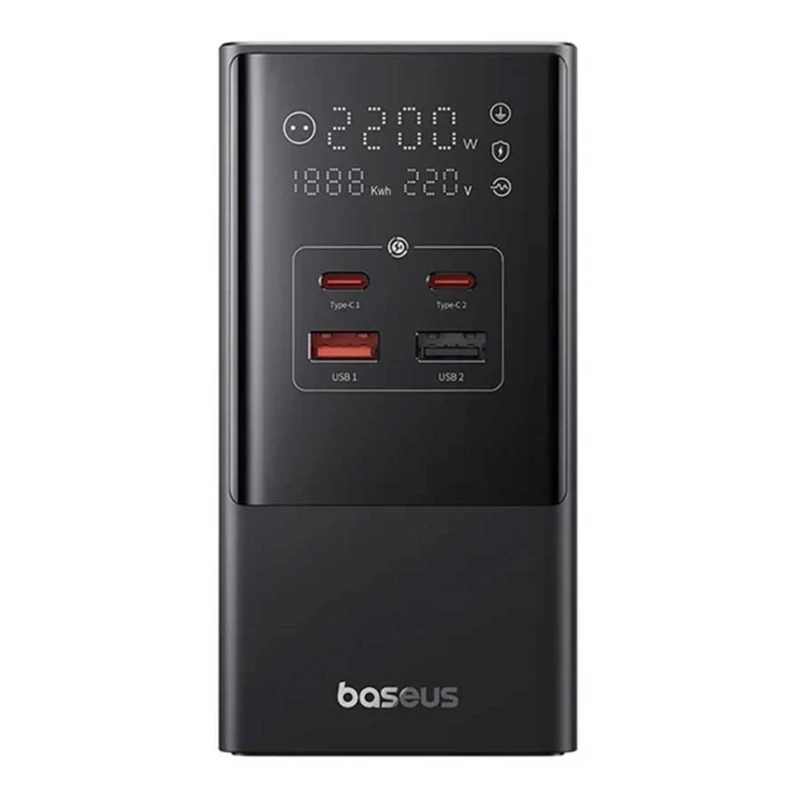 شارژر رومیزی 35 وات بیسوس مدل 7PORT COMBO