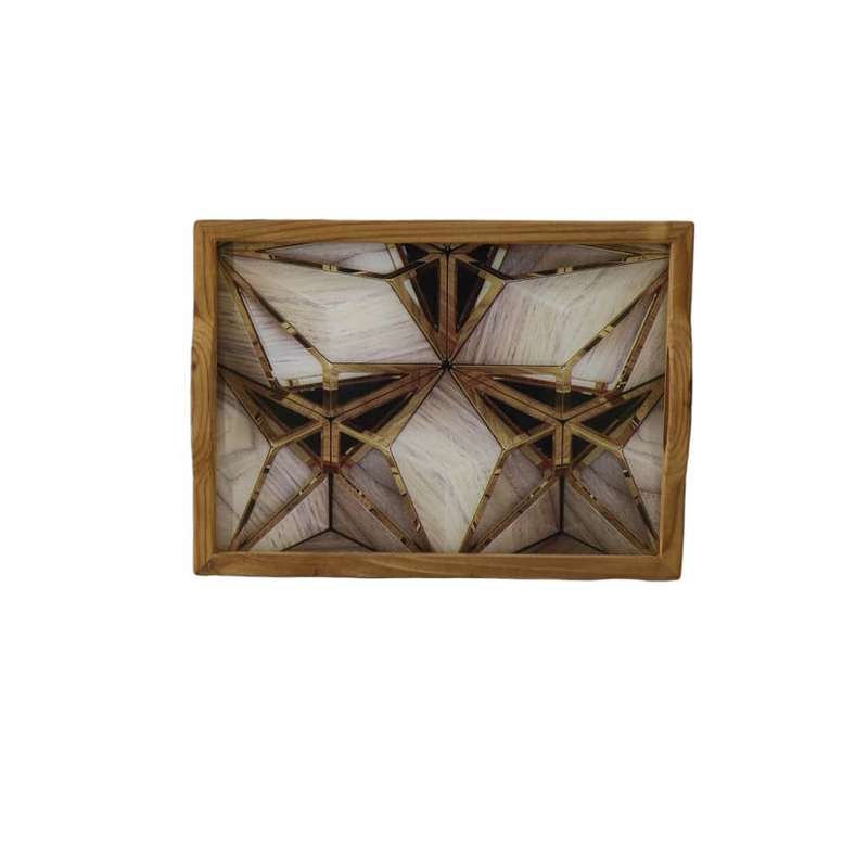 سینی مدل چوبی کد M1