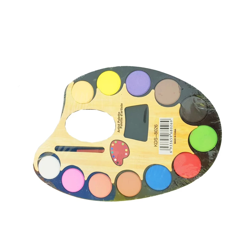  آبرنگ 12 رنگ مدل آرتیست کد go-sh012