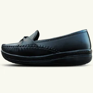 کفش طبی زنانه مدل چرم پوش کد Bk