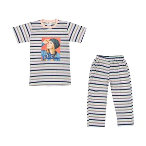 ست تی شرت و شلوارک دخترانه کیکی رایکی مدل KBB06350-403