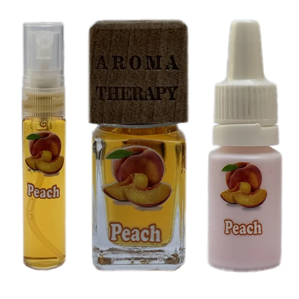 خوشبوکننده خودرو آروماتراپی مدل هلو کد P3PE مجموعه ۳ عددی