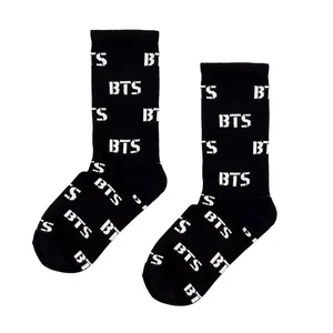 جوراب ساق بلند طرح bts کد JR820001090002bts