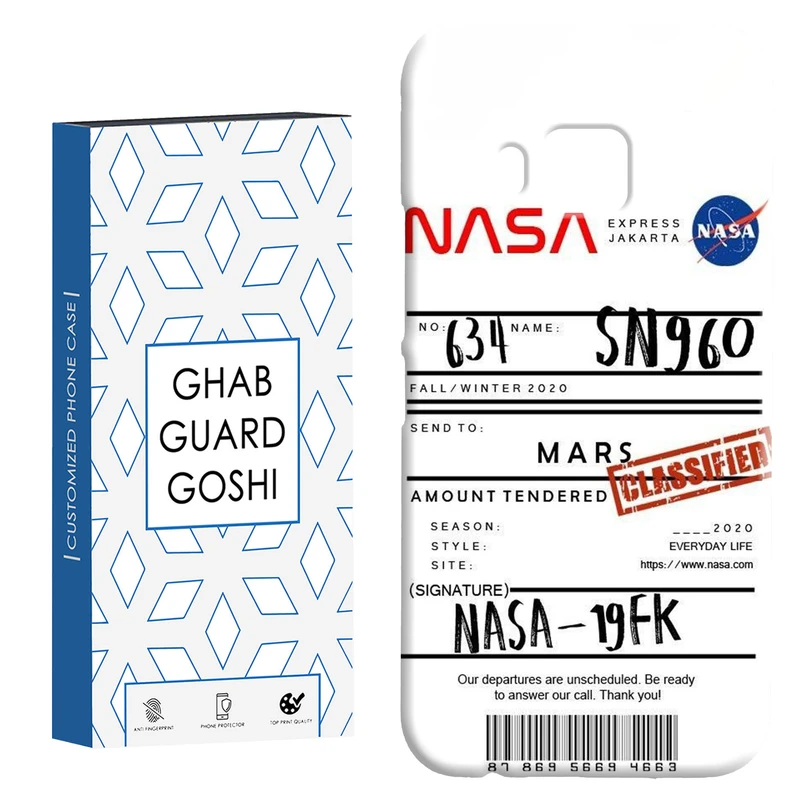 کاور قاب گارد گوشی طرح ناسا کد Dimo-192 مناسب برای گوشی موبایل اچ تی سی M9