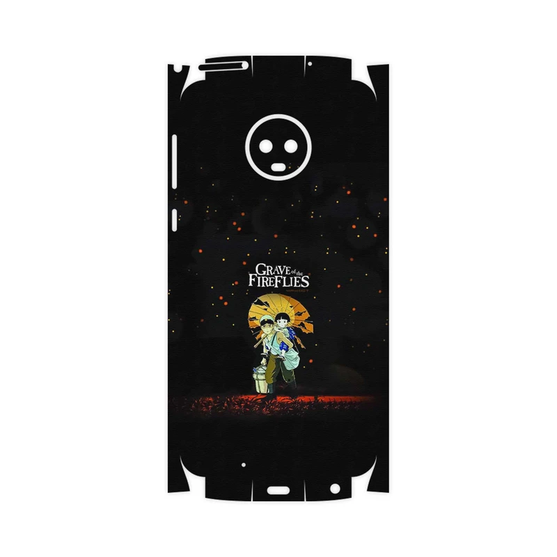 برچسب پوششی ماهوت مدل Grave of the Fireflies-FullSkin مناسب برای گوشی موبایل موتورولا Moto G6
