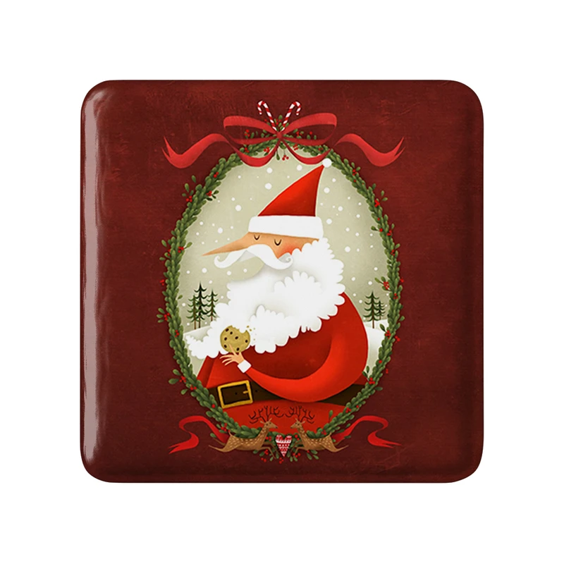 مگنت خندالو طرح کریسمس Christmas مدل مربعی کد 22143