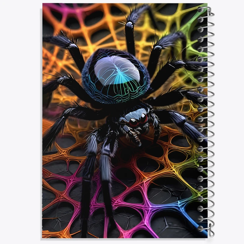 دفتر شطرنجی 50 برگ خندالو طرح رتیل کد F8166