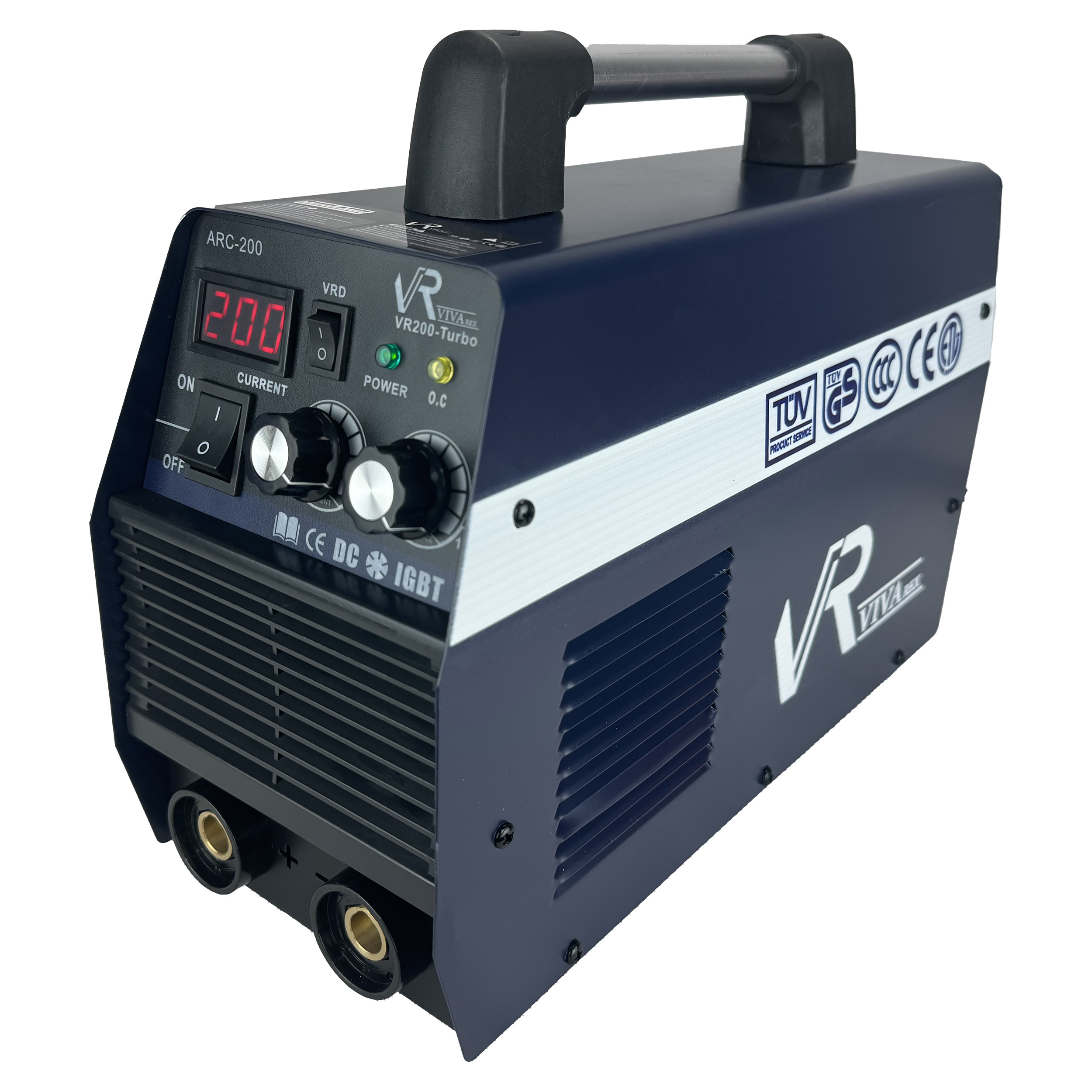 دستگاه جوش 200 آمپر ویوارکس مدل VR200 TURBO