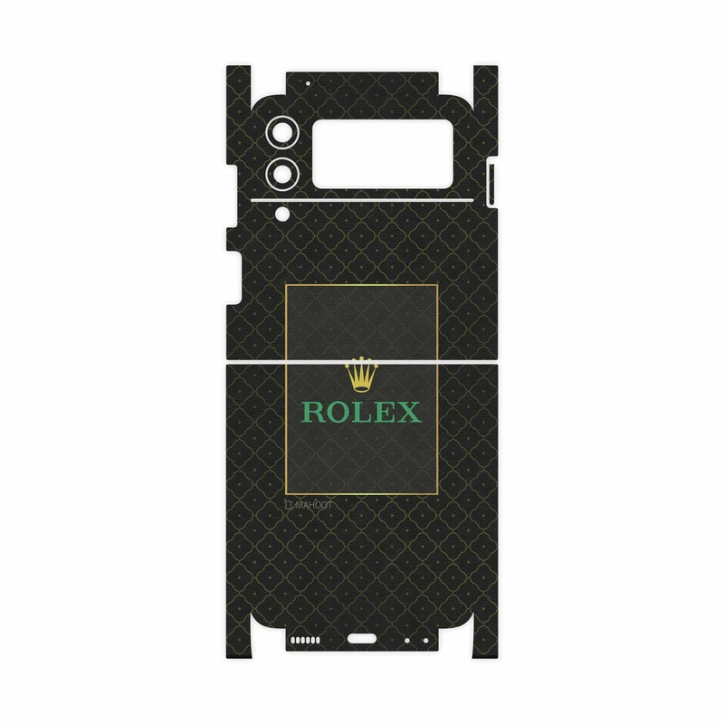 برچسب پوششی ماهوت مدل Rolex-Logo-FullSkin مناسب برای گوشی موبایل سامسونگ Galaxy Z Flip3 5G