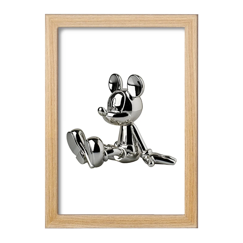 تابلو خندالو مدل میکی موس کروم کد F3905