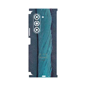MAHOOT Turquoise feathers-FullSkin Cover Sticker for Samsung Galaxy Z Fold 5