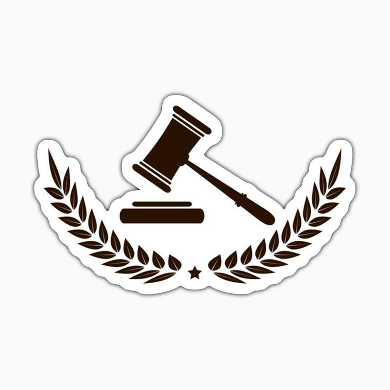 استیکر لپ تاپ و موبایل بووم طرح عدالت کد ET27 استیکر لپ تاپ و موبایل بووم طرح عدالت کد ET27