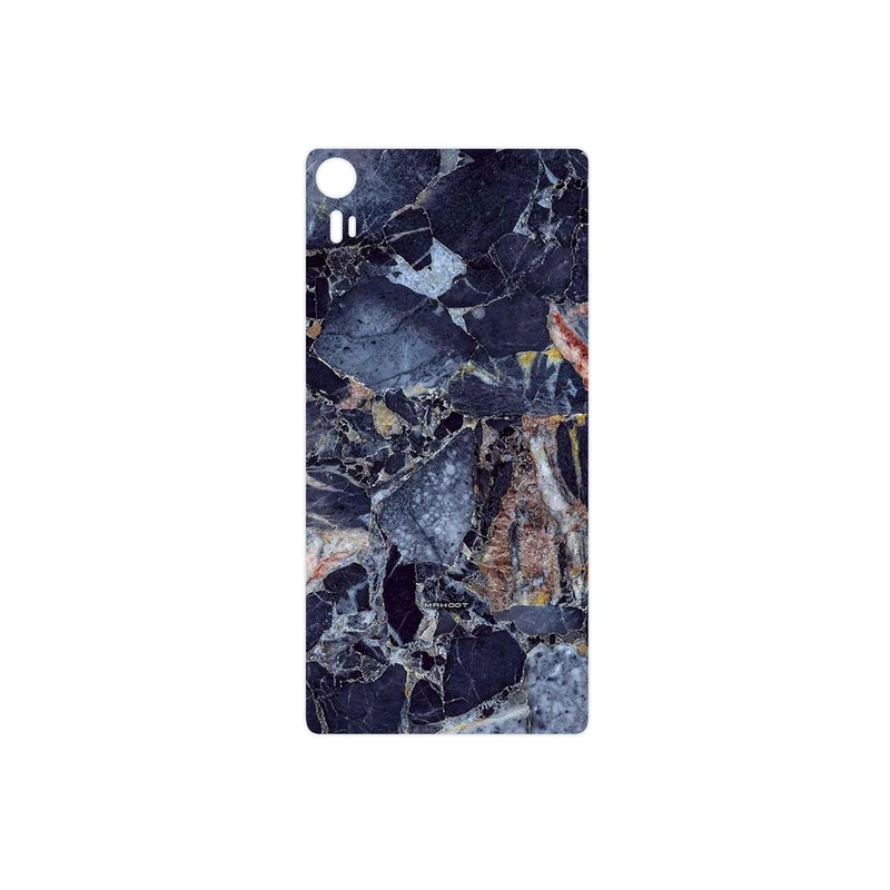 برچسب پوششی ماهوت مدل Broken black marble مناسب برای گوشی موبایل لنوو Vibe Shot