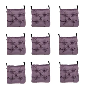 بالش نشیمن خودرو مدل مخمل کد  NS0132  بسته 9 عددی