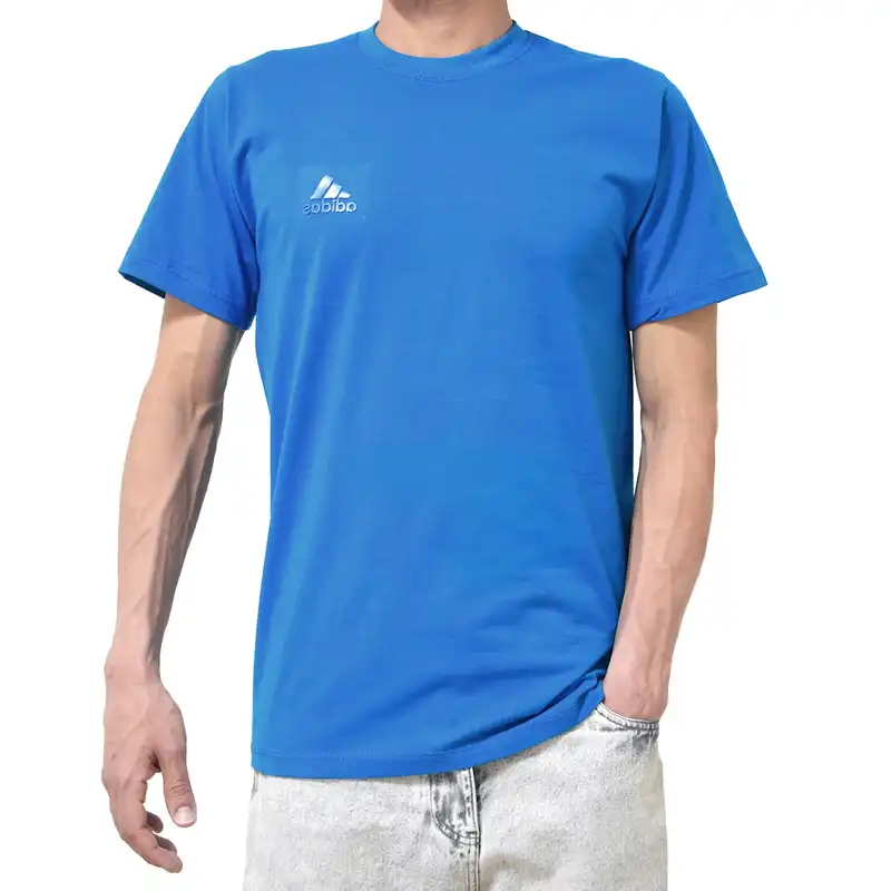 تی شرت ورزشی مردانه مدل کلاسیک رنگ آبی